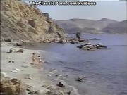 Classic porn for sexy girl on the seashore