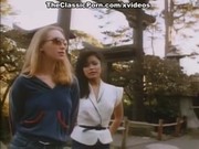 Chinees girl and sexy blondie in classic  ...
